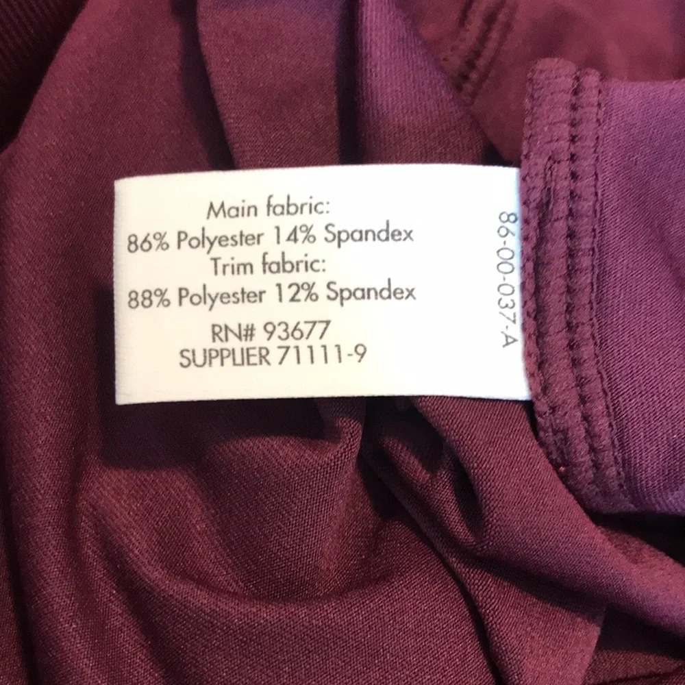 NEW Stylus Sweet‎ Plum Pleated Skort